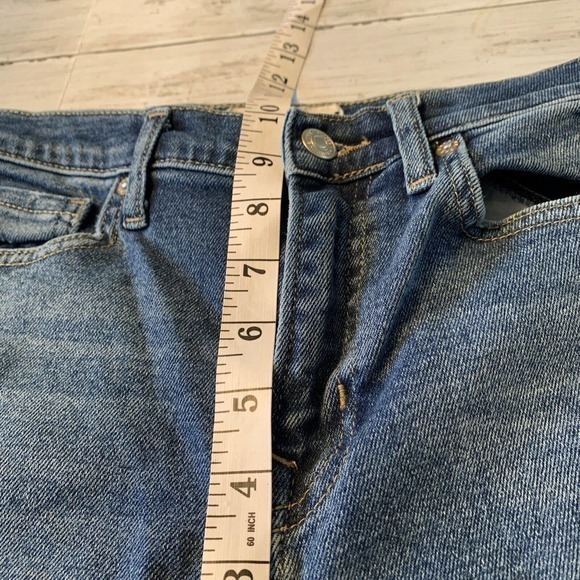 Free People‎ We The Free Distressed Destroyed Crop Raw Hem Size 28 Women Jean - Picture 5 of 6